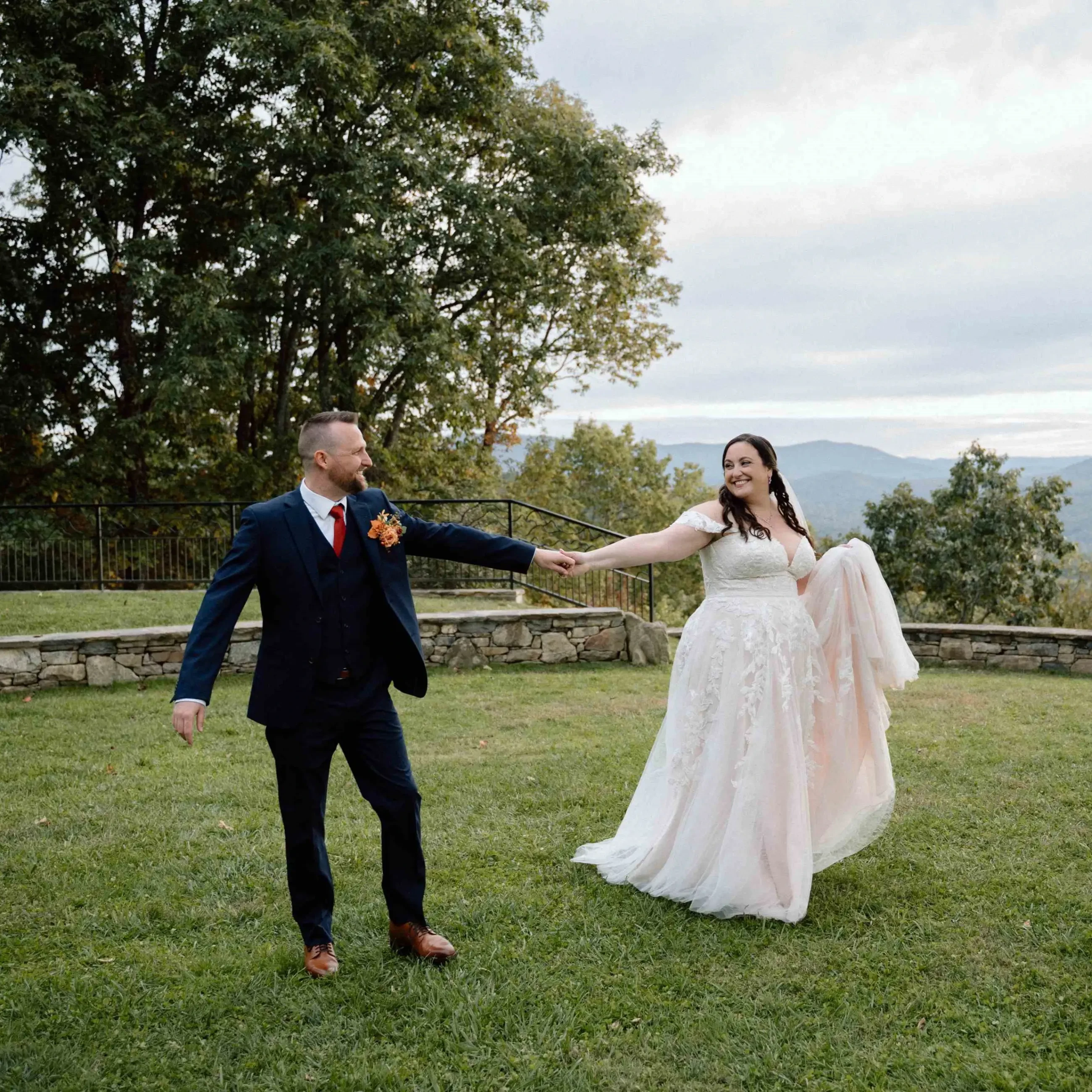 Danielle and Jordan. Mobile Image