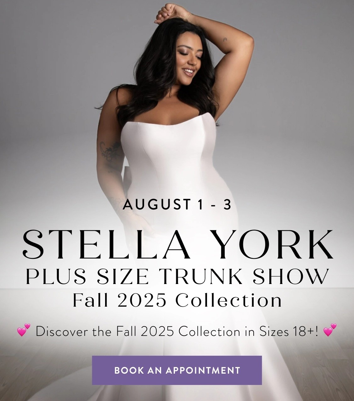 Stella York Plus Size Trunk Show