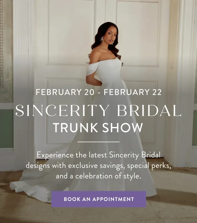Sincerity Bridal Trunk Show Mobile Image