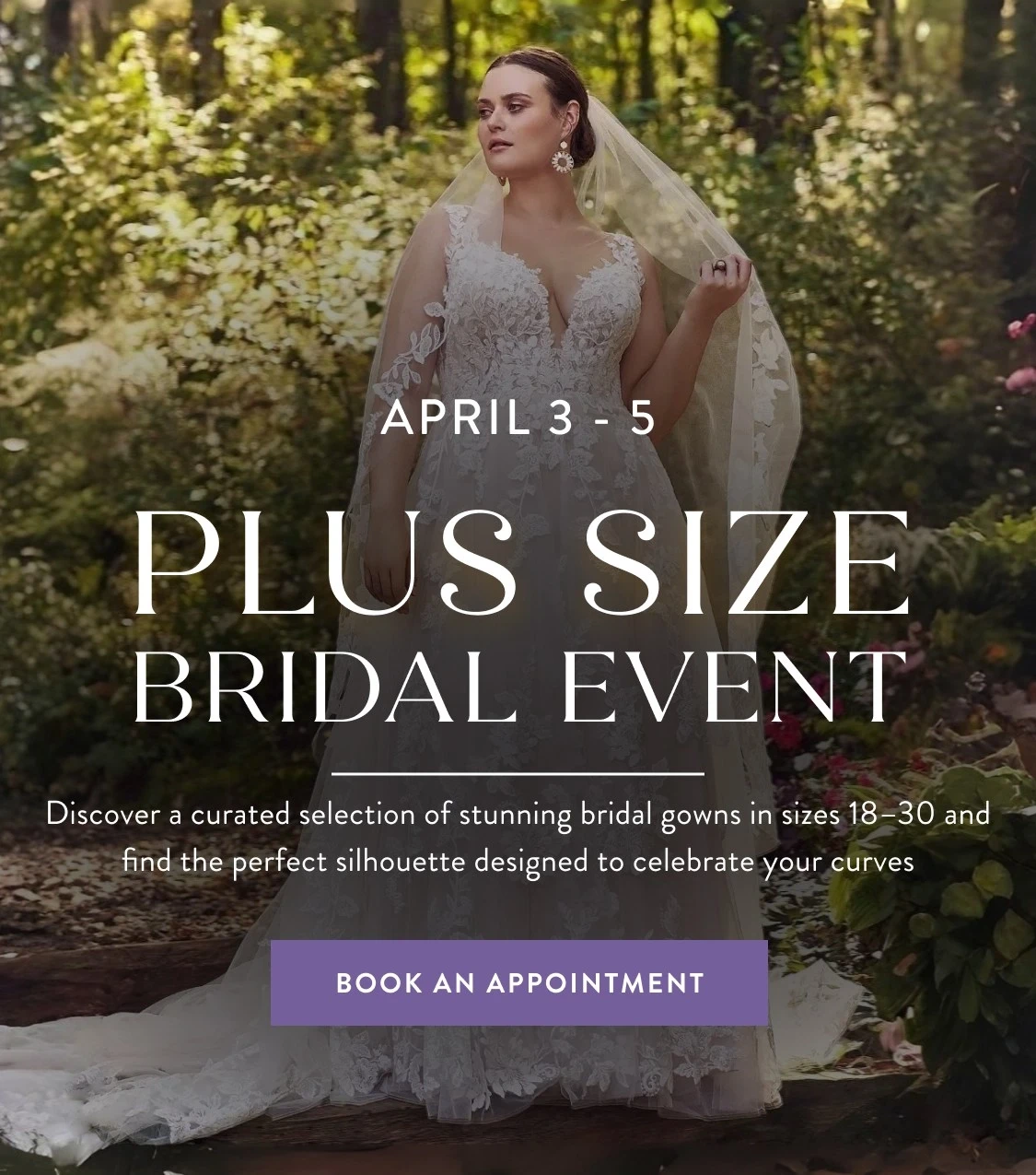 Plus Size Bridal Event Banner