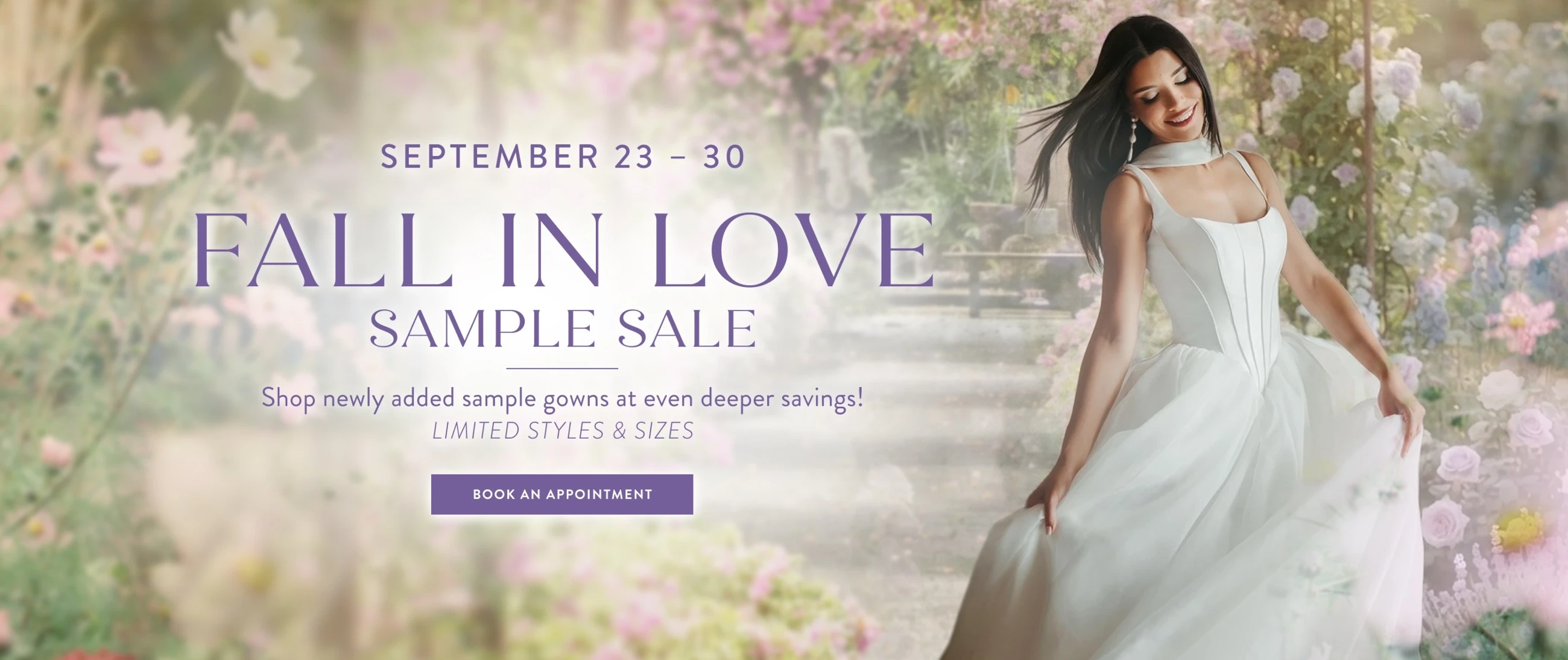 Fall in Love Sample Sale